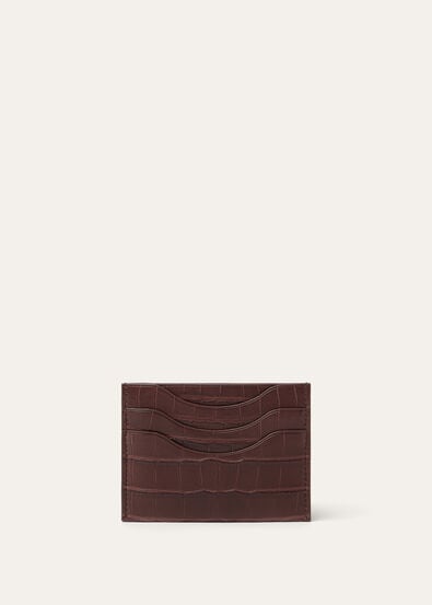 EXTRA CARDHOLDER SOFT MATT ALLIGATOR