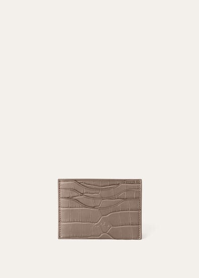 EXTRA CARDHOLDER SOFT MATT ALLIGATOR