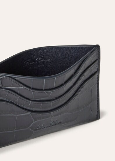 EXTRA CARDHOLDER SOFT MATT ALLIGATOR