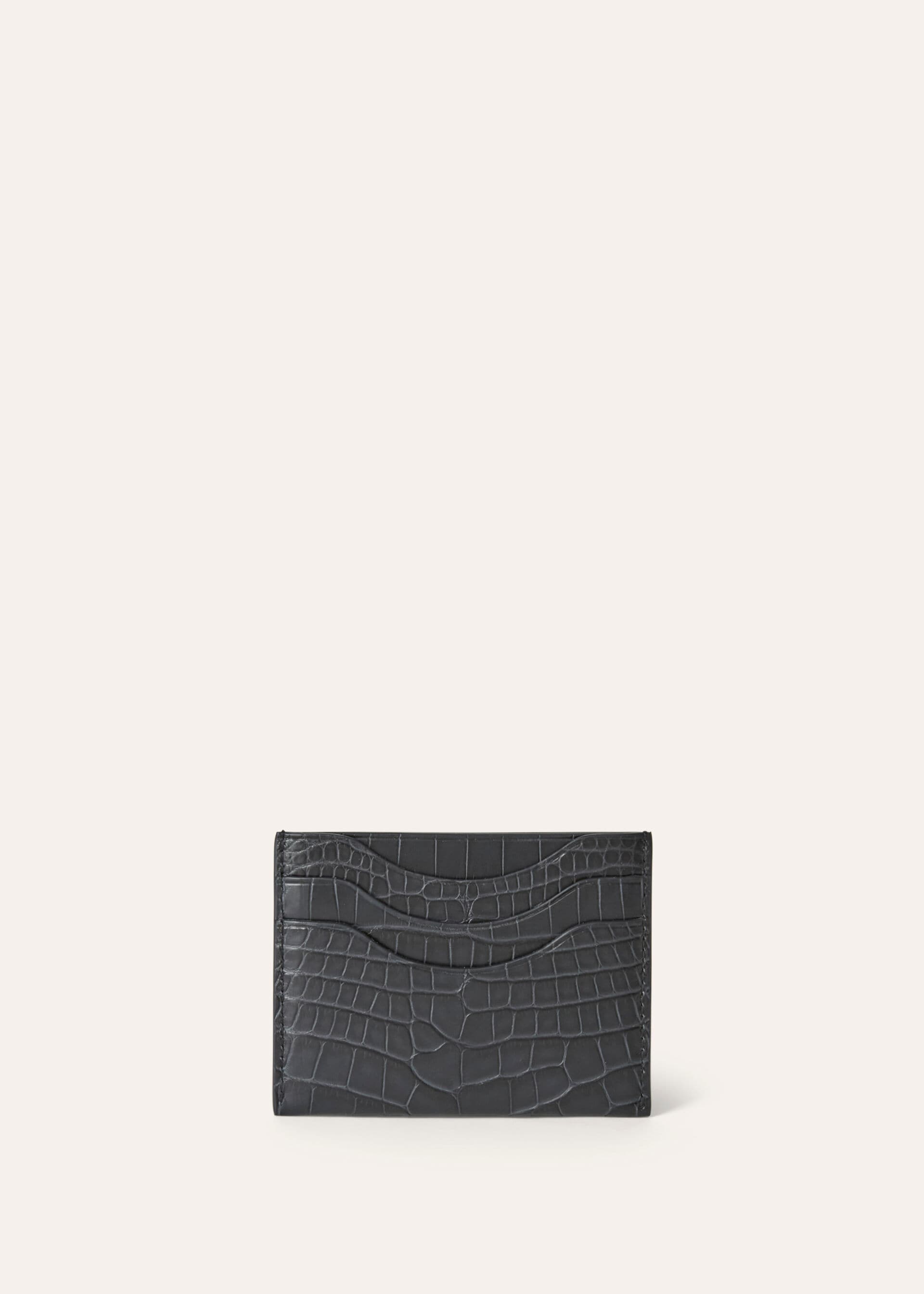 EXTRA CARDHOLDER SOFT MATT ALLIGATOR