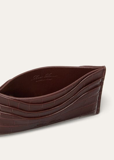 EXTRA CARDHOLDER SOFT MATT ALLIGATOR
