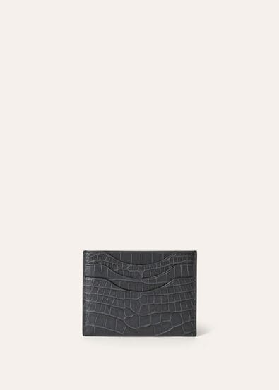 EXTRA CARDHOLDER SOFT MATT ALLIGATOR