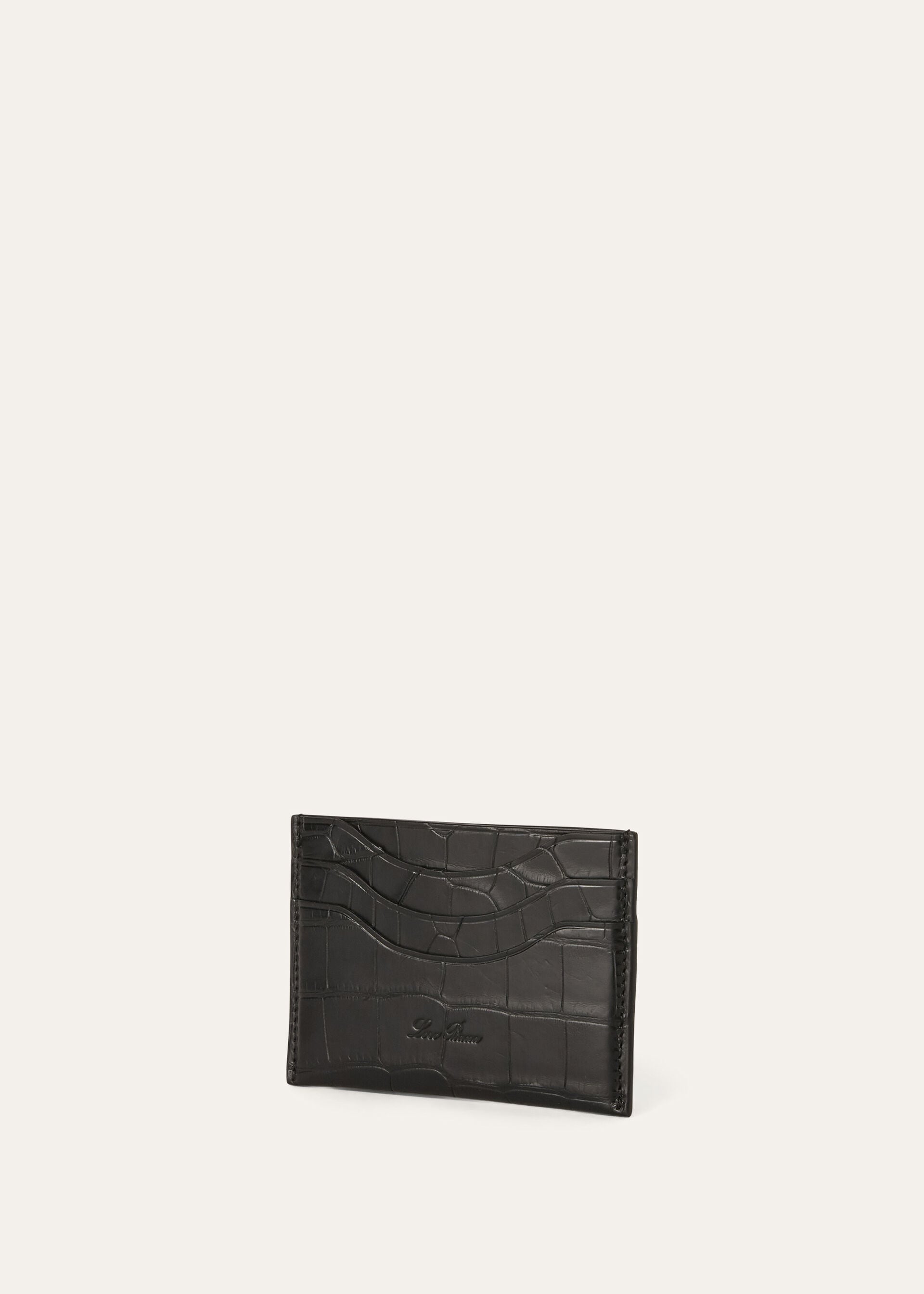 EXTRA CARDHOLDER SOFT MATT ALLIGATOR