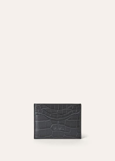 EXTRA CARDHOLDER SOFT MATT ALLIGATOR