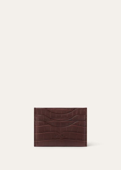 EXTRA CARDHOLDER SOFT MATT ALLIGATOR