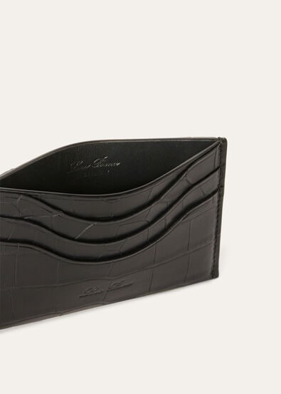 EXTRA CARDHOLDER SOFT MATT ALLIGATOR
