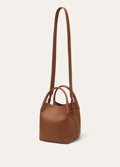 BALE SMALL ROUNDED LEATHER