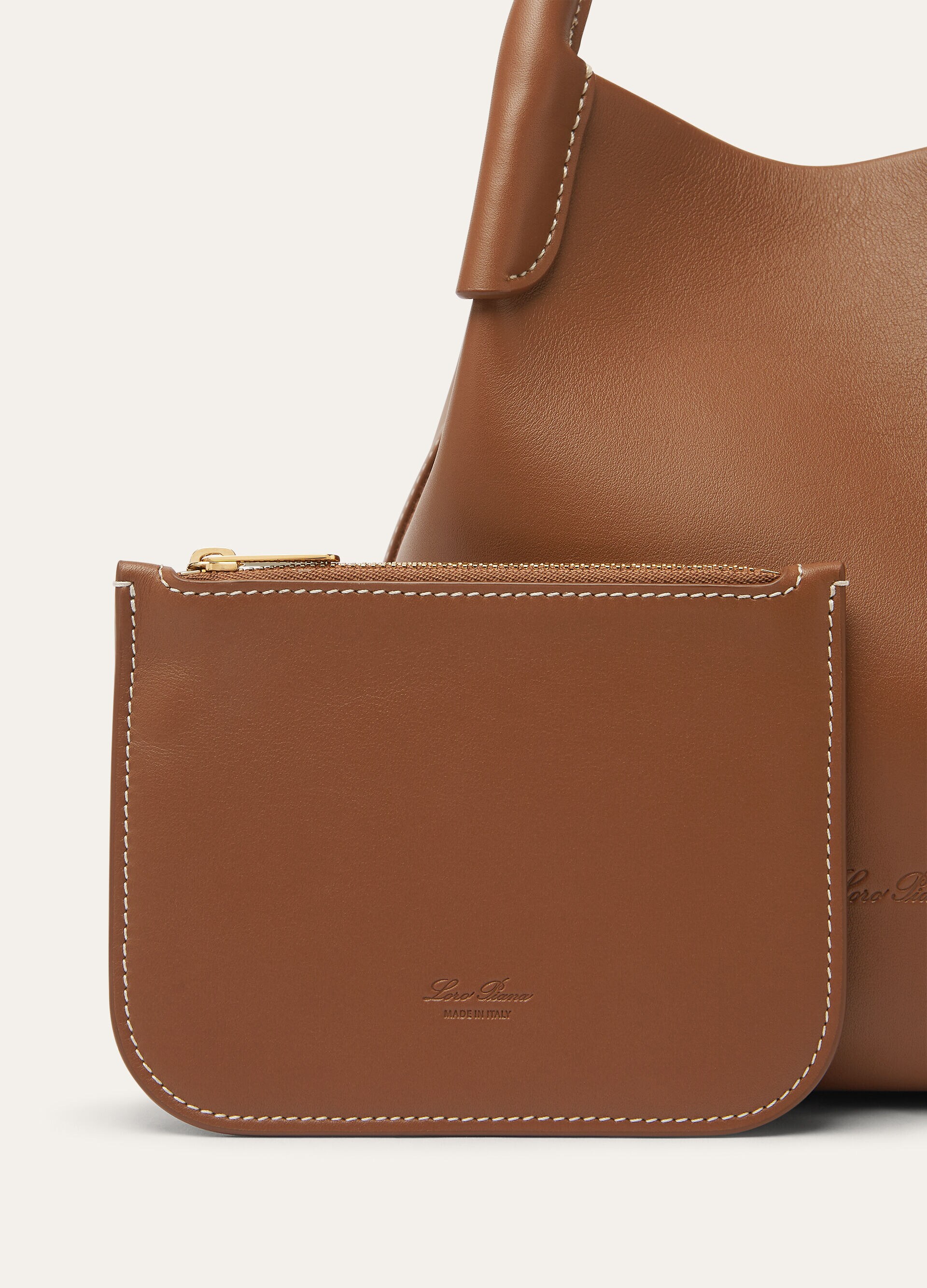 BALE SMALL ROUNDED LEATHER