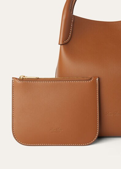 BALE SMALL ROUNDED LEATHER
