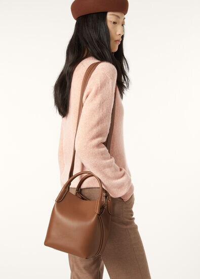 BALE SMALL ROUNDED LEATHER