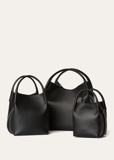BALE SMALL ROUNDED LEATHER