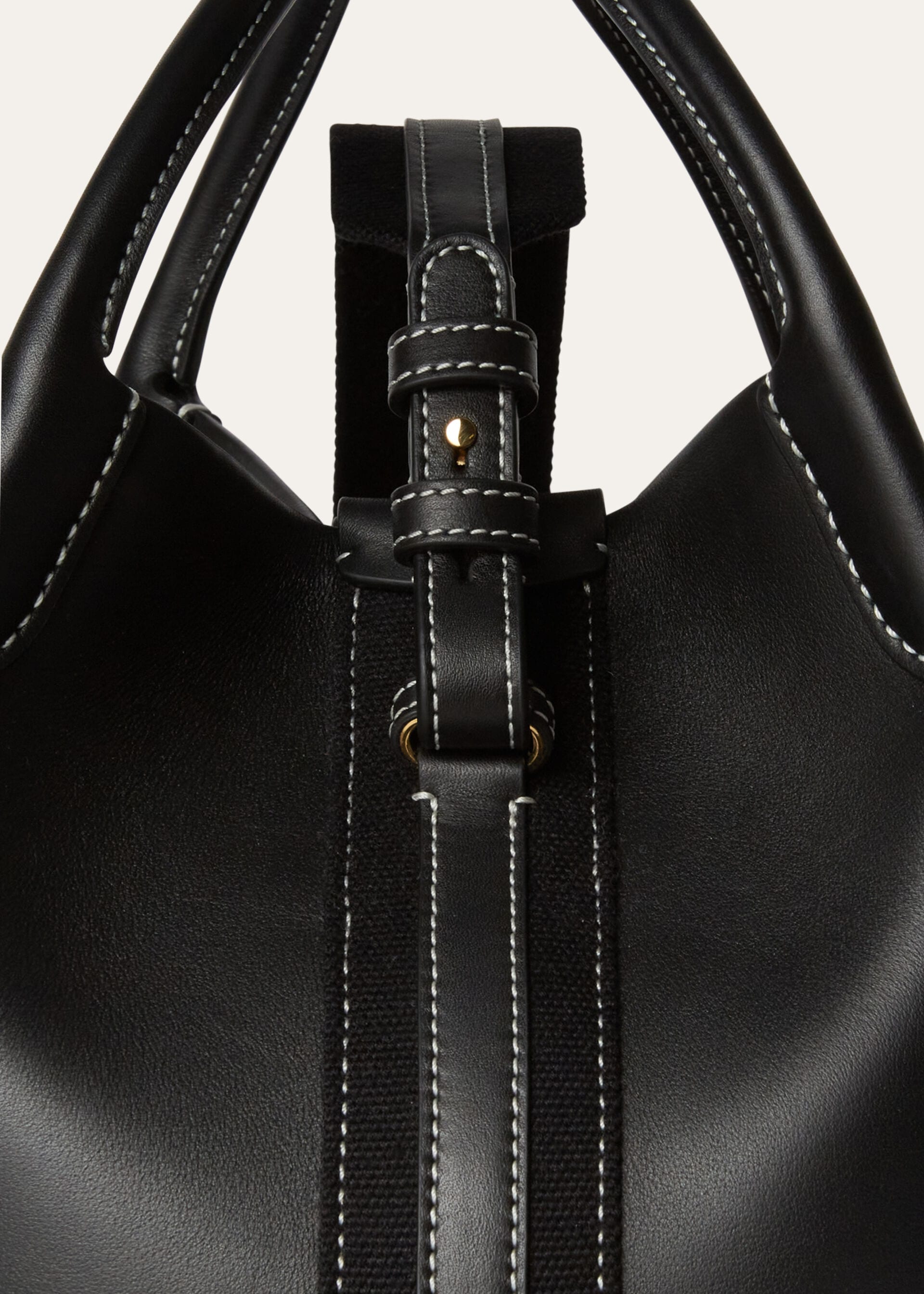 BALE SMALL ROUNDED LEATHER