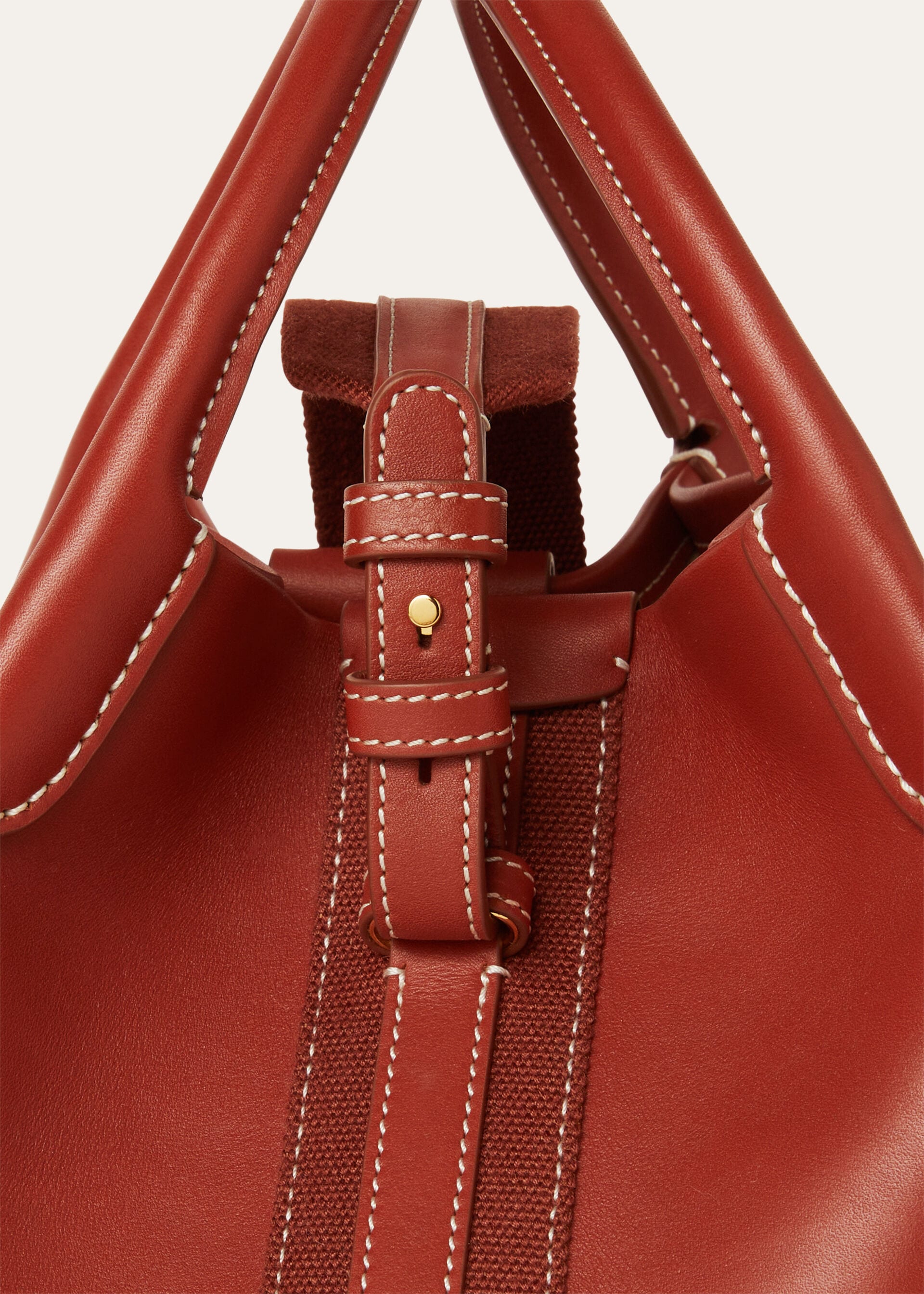 BALE SMALL ROUNDED LEATHER