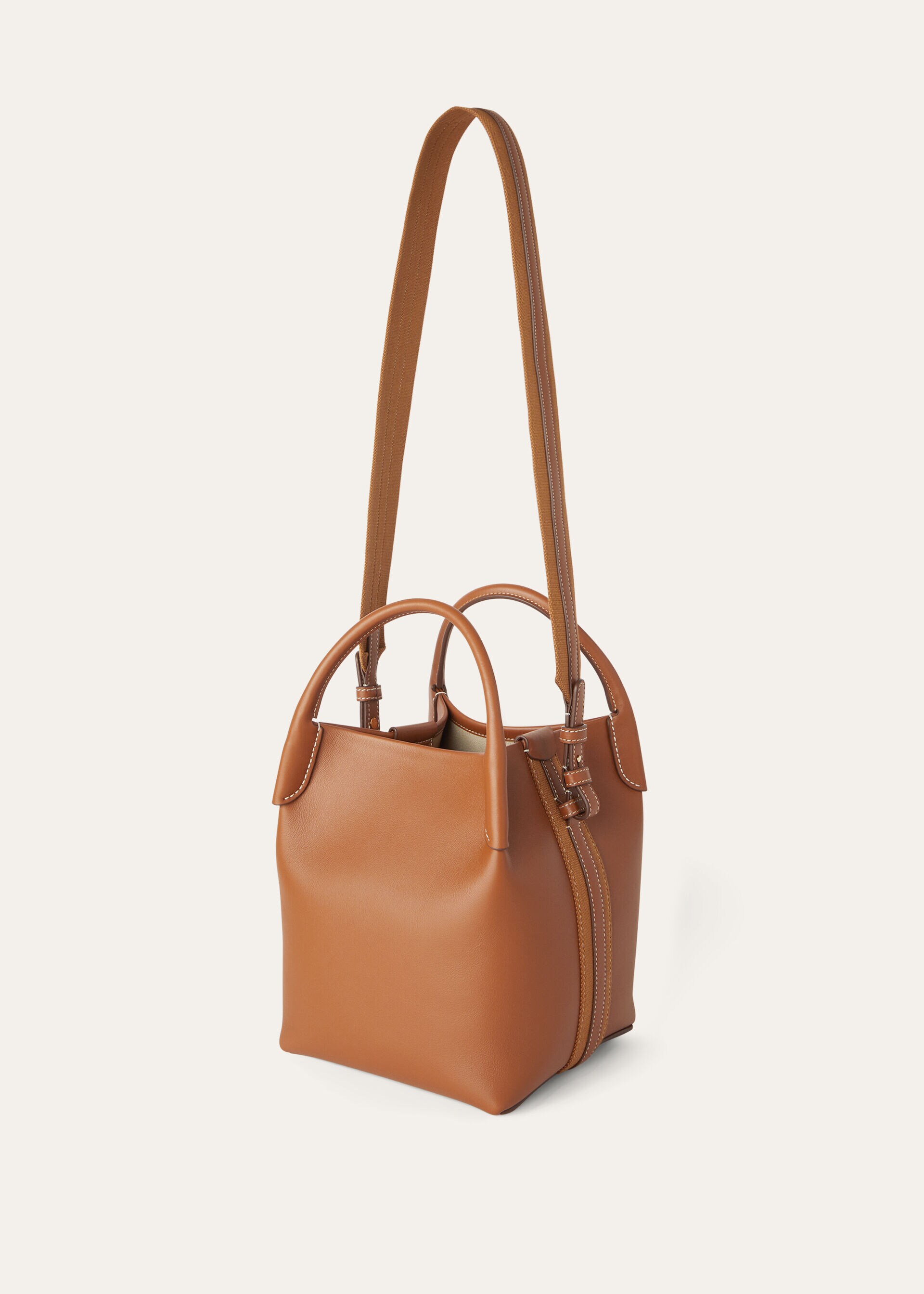 BALE SMALL ROUNDED LEATHER