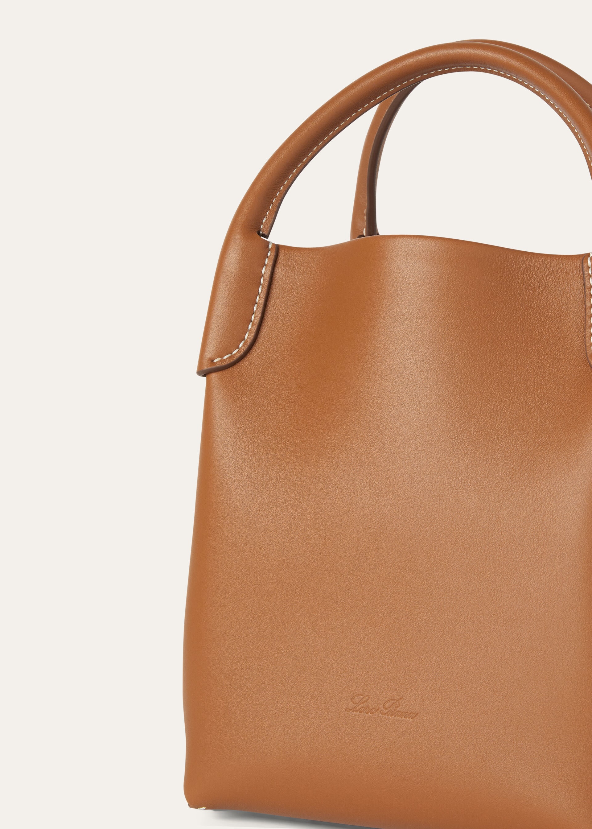 BALE SMALL ROUNDED LEATHER