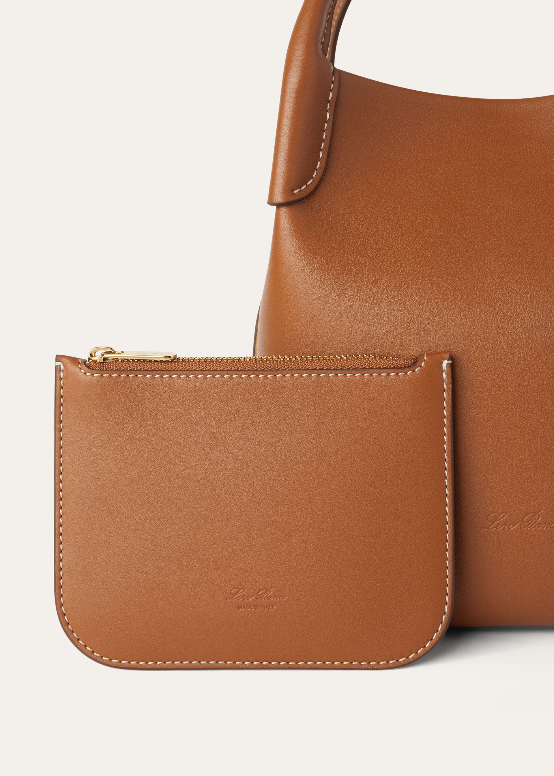 BALE SMALL ROUNDED LEATHER