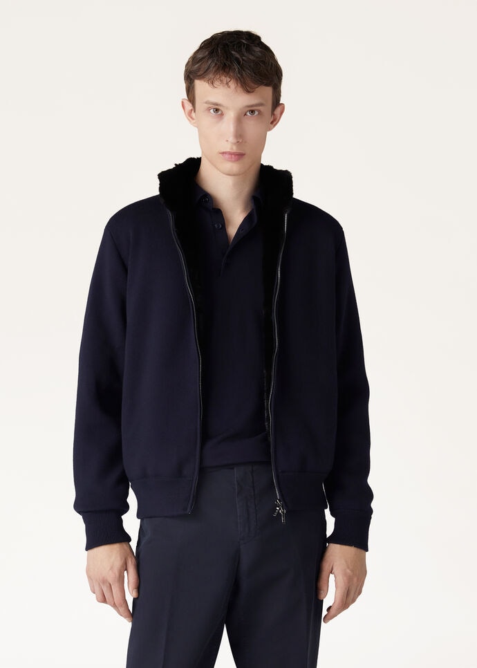 BOMBER SHIRETOKO GOK / BLACK GLAMA_FAO0900_W000_3