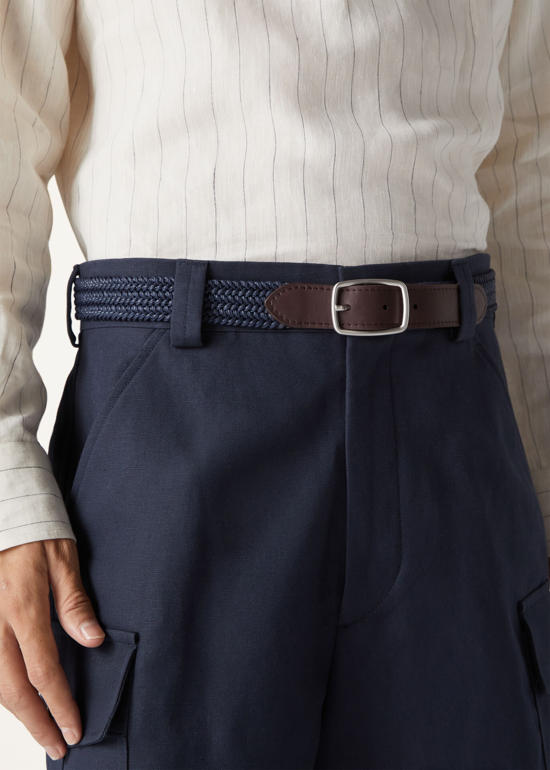 KUMIHIMO-BELT COTTON