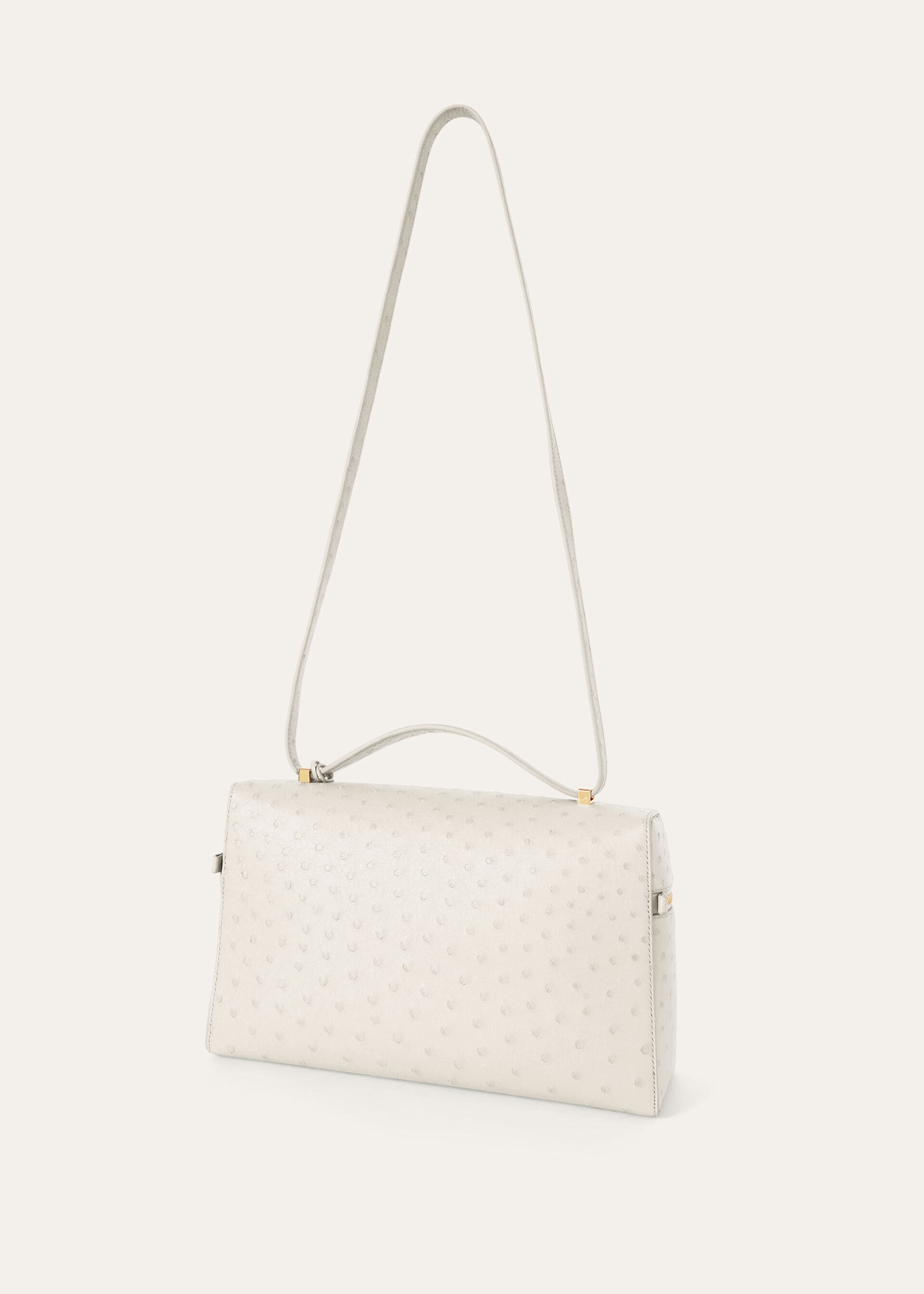 EXTRA BAG L27 OSTRICH SADDLE LEATHER              