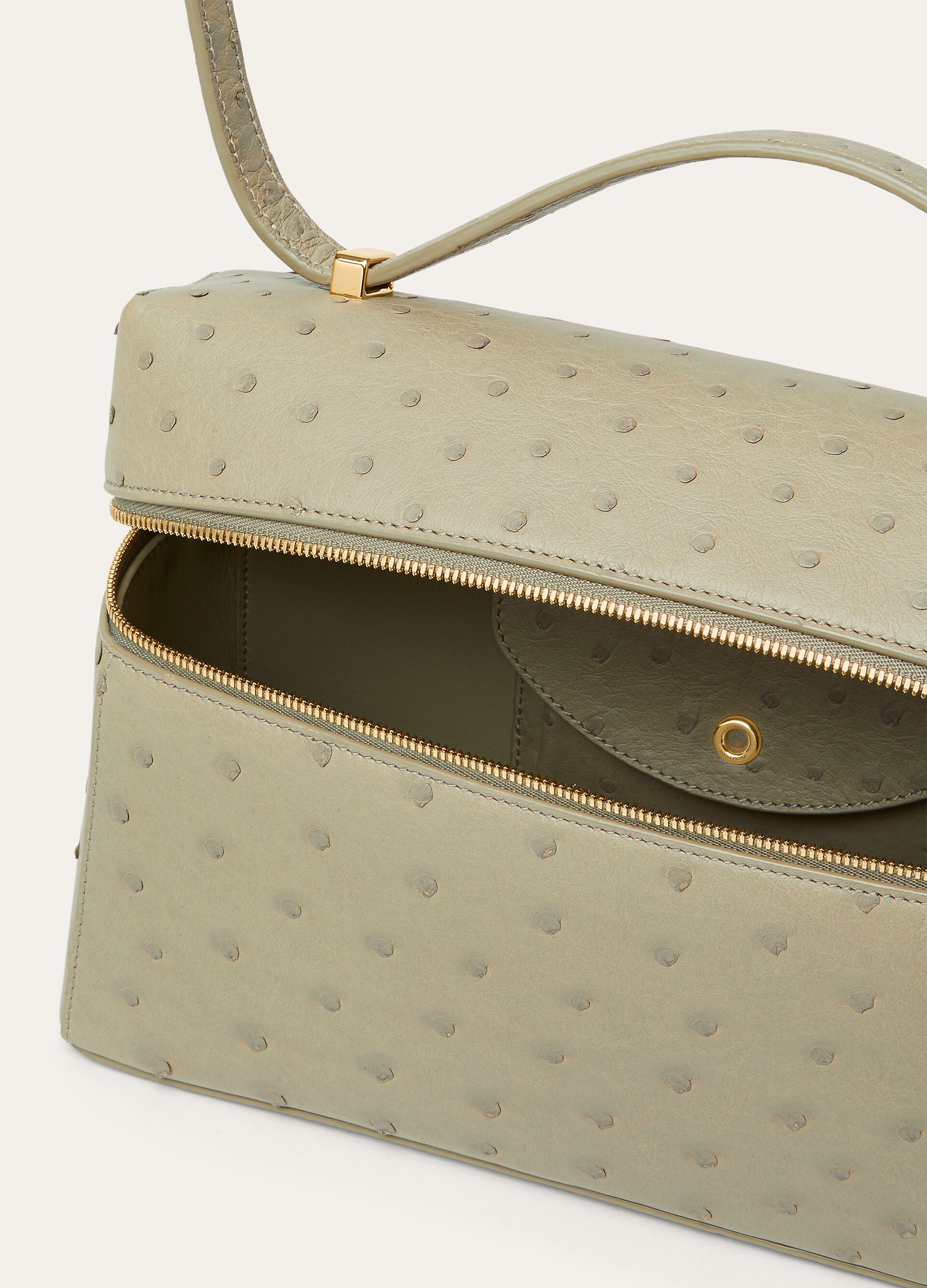 EXTRA BAG L27 OSTRICH SADDLE LEATHER