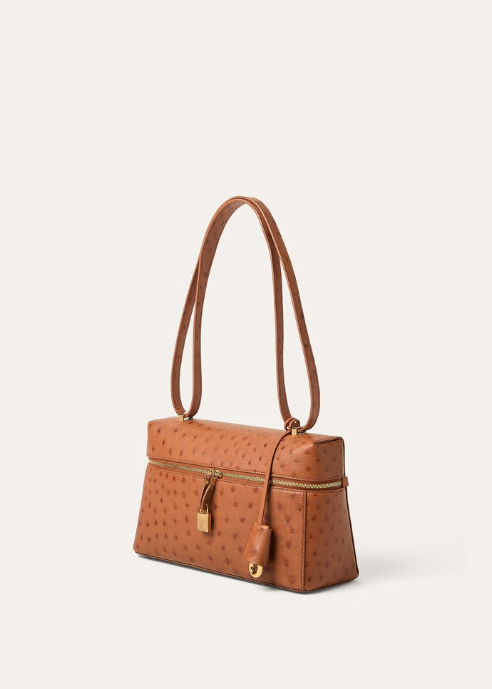 EXTRA BAG L27 OSTRICH SADDLE LEATHER              _FAO0975_E0DA_NR_4