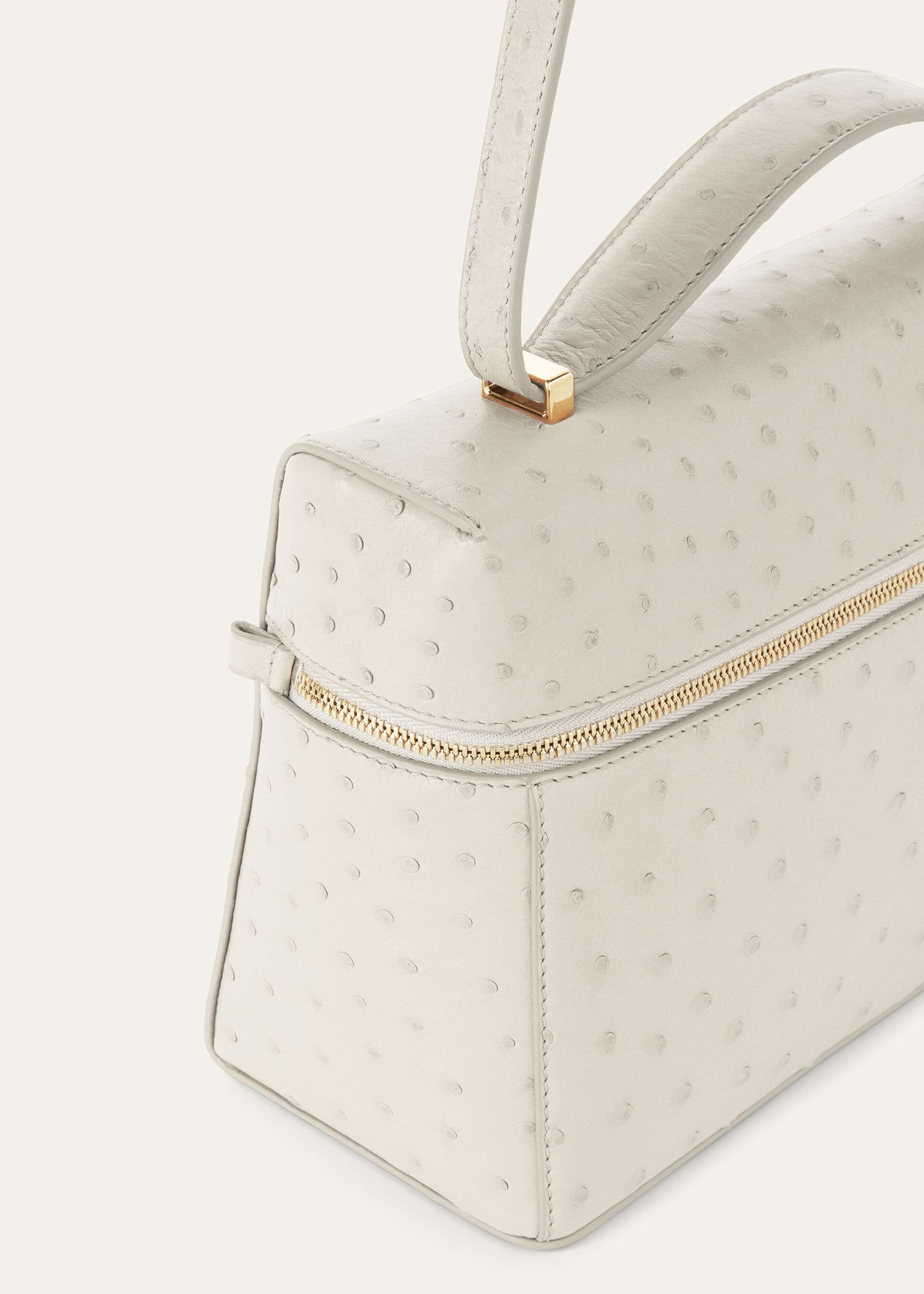 EXTRA BAG L27 OSTRICH SADDLE LEATHER              