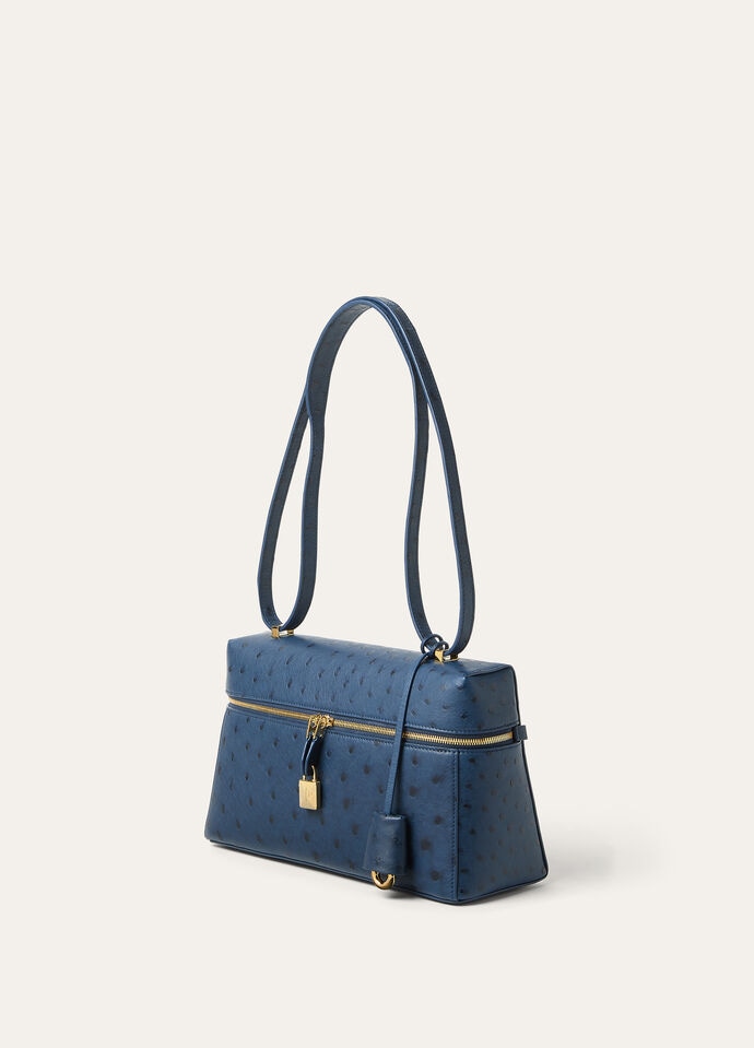 EXTRA BAG L27 OSTRICH SADDLE LEATHER              _FAO0975_W1EH_NR_3