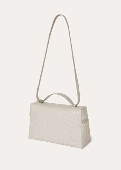 EXTRA BAG L27 OSTRICH SADDLE LEATHER              