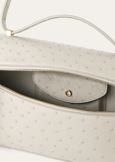 EXTRA BAG L27 OSTRICH SADDLE LEATHER              