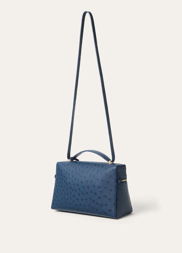 EXTRA BAG L27 OSTRICH SADDLE LEATHER              _FAO0975_W1EH_NR_2