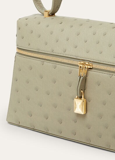 EXTRA BAG L27 OSTRICH SADDLE LEATHER