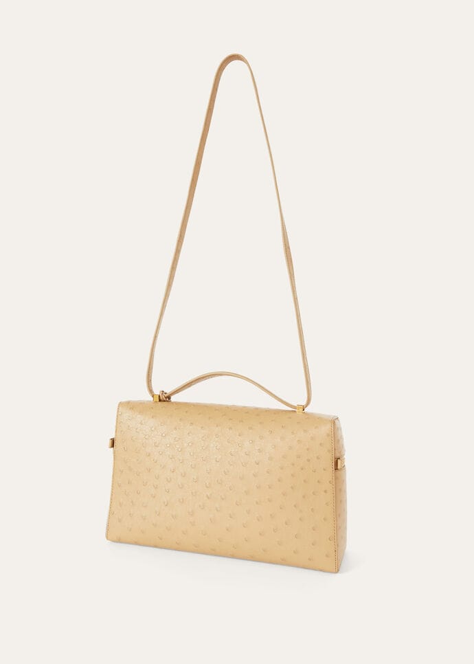 EXTRA BAG L27 OSTRICH SADDLE LEATHER              _FAO0975_D0QB_NR_3