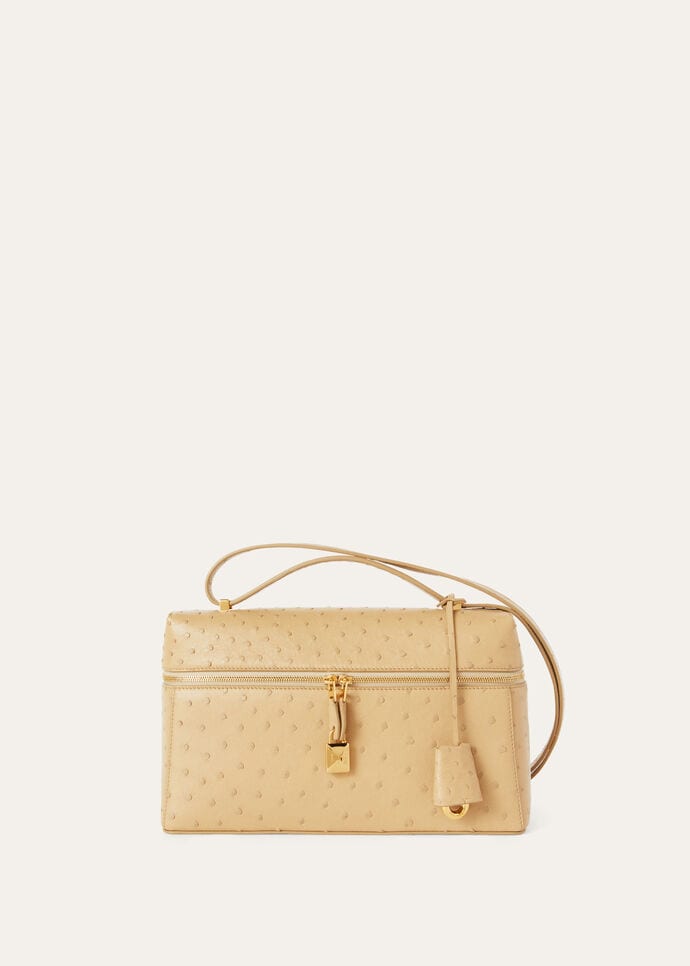 EXTRA BAG L27 OSTRICH SADDLE LEATHER              _FAO0975_D0QB_NR_2