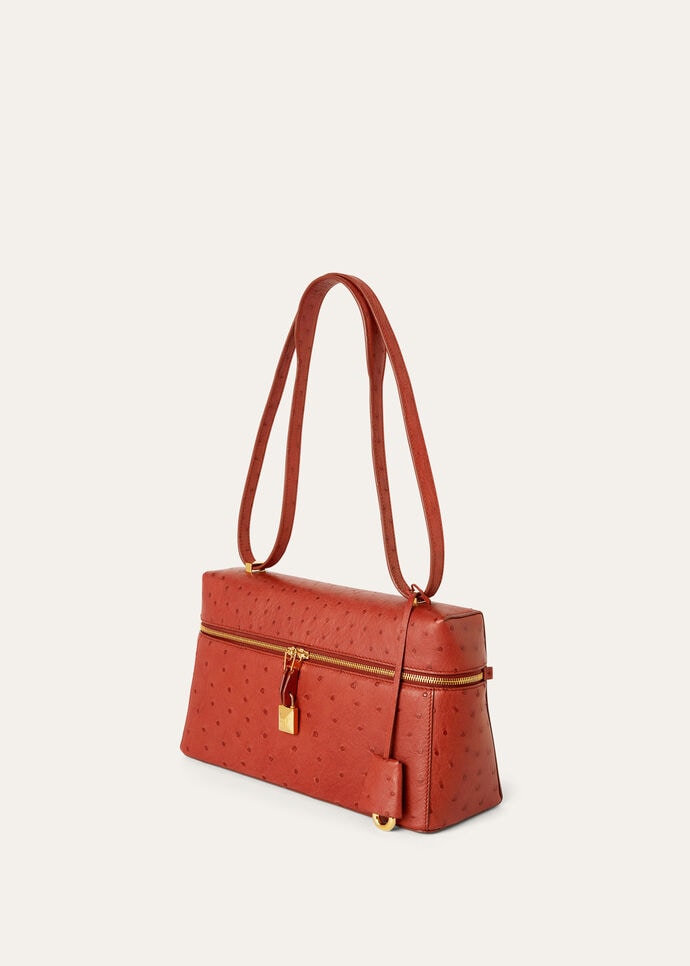EXTRA BAG L27 OSTRICH SADDLE LEATHER              _FAO0975_P0AI_NR_4