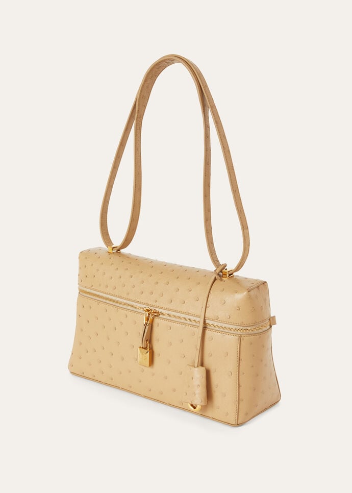 EXTRA BAG L27 OSTRICH SADDLE LEATHER              _FAO0975_D0QB_NR_4