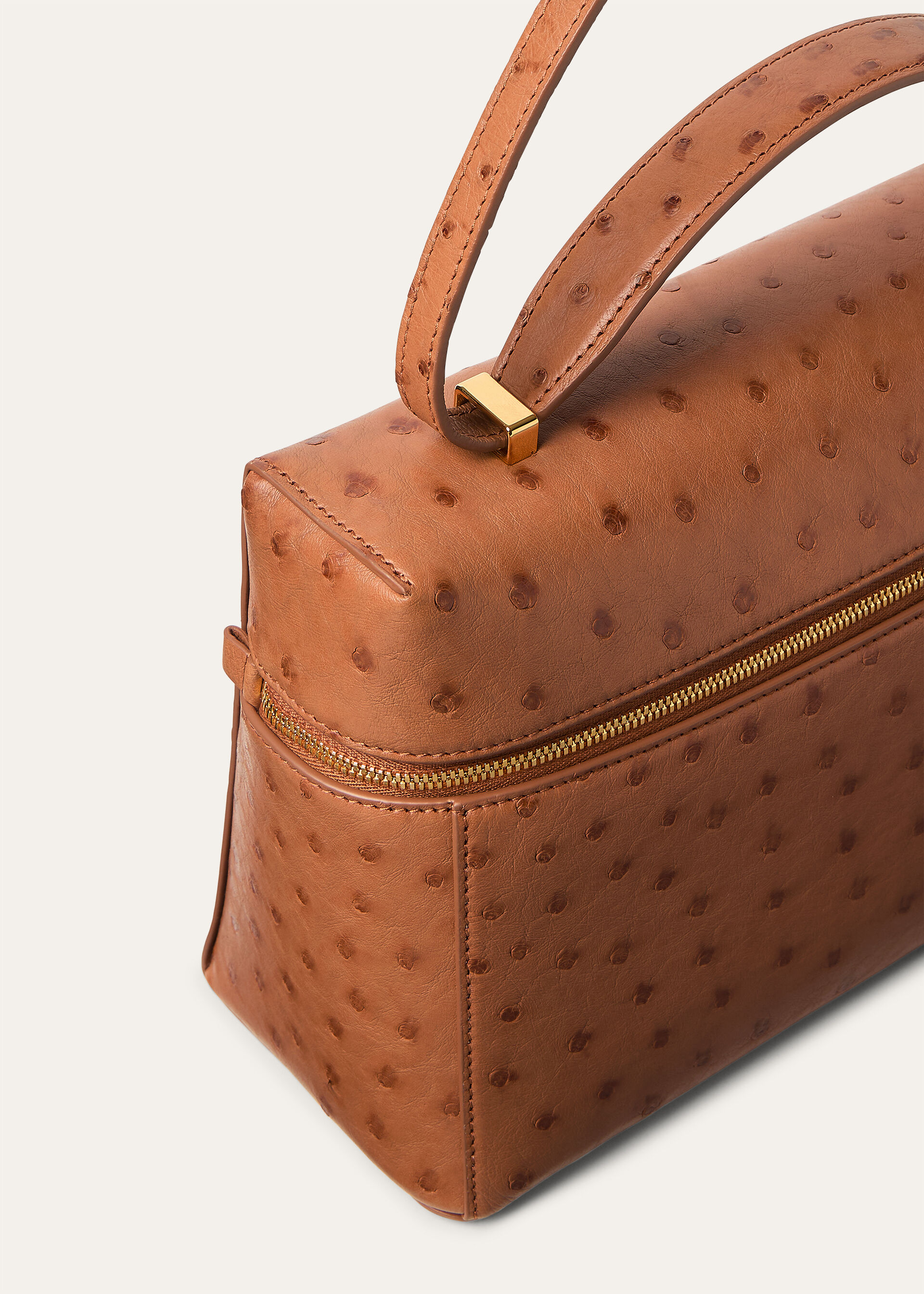 EXTRA BAG L27 OSTRICH SADDLE LEATHER