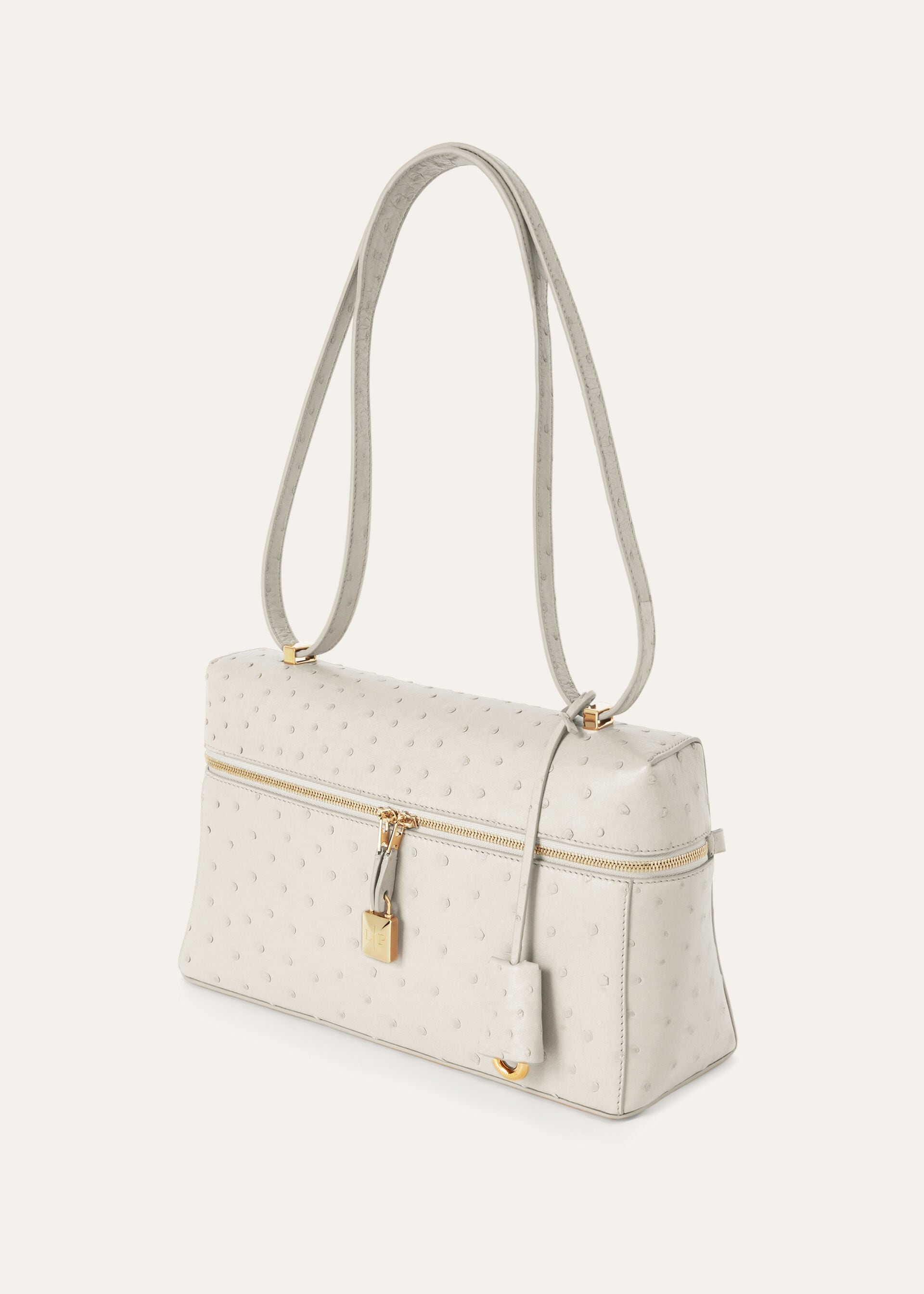 EXTRA BAG L27 OSTRICH SADDLE LEATHER              