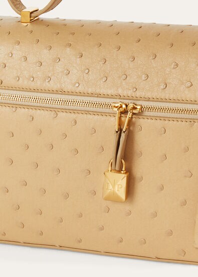 EXTRA BAG L27 OSTRICH SADDLE LEATHER              