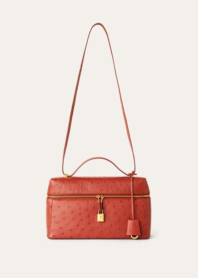 EXTRA BAG L27 OSTRICH SADDLE LEATHER              