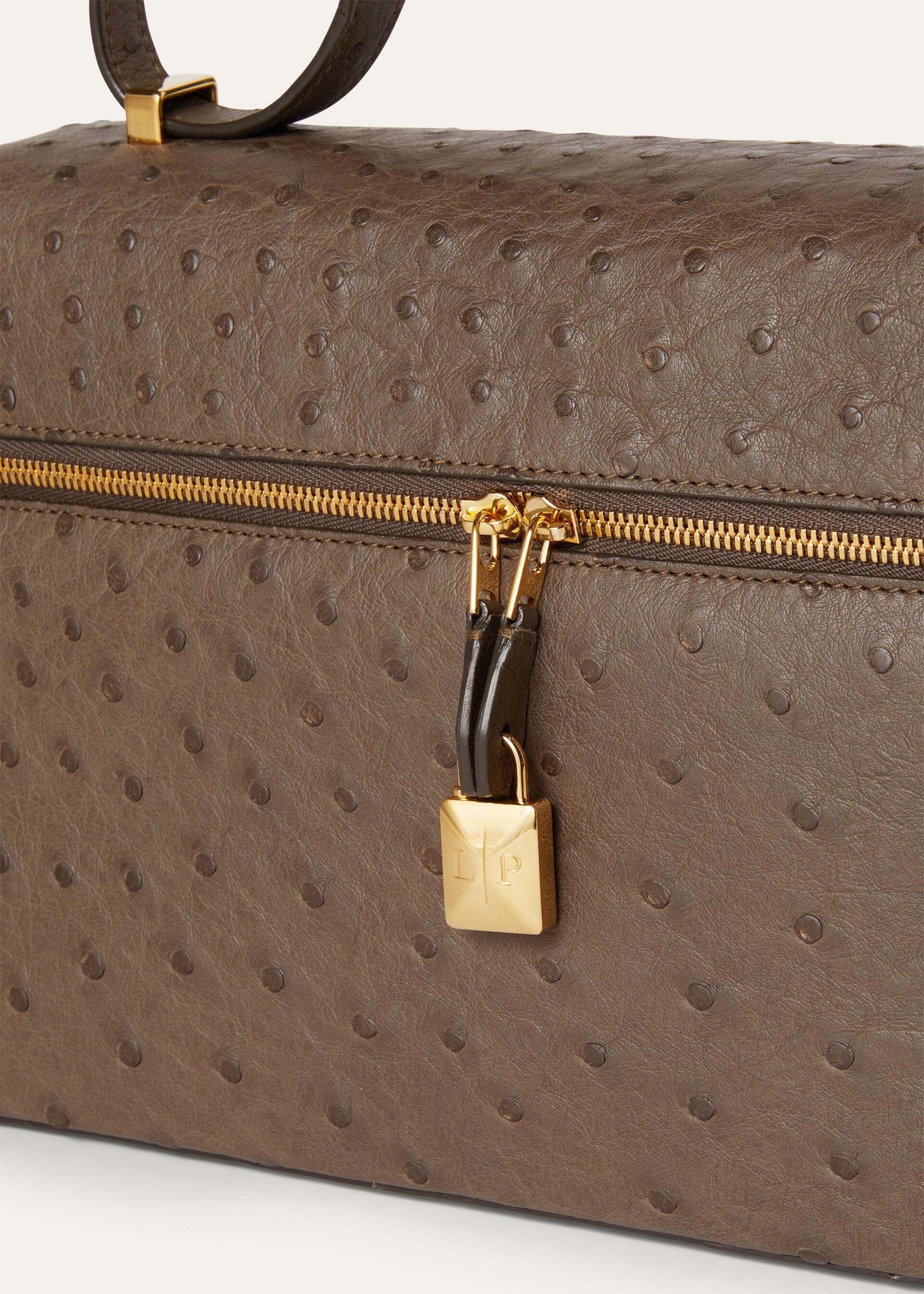 EXTRA BAG L27 OSTRICH SADDLE LEATHER              