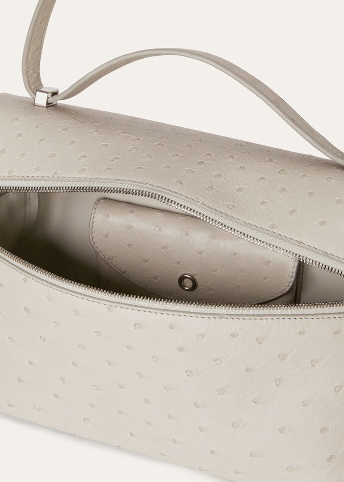 EXTRA BAG L27 OSTRICH SADDLE LEATHER              _FAO0975_M0P6_NR_6