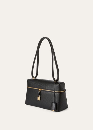 EXTRA BAG L27 OSTRICH SADDLE LEATHER              