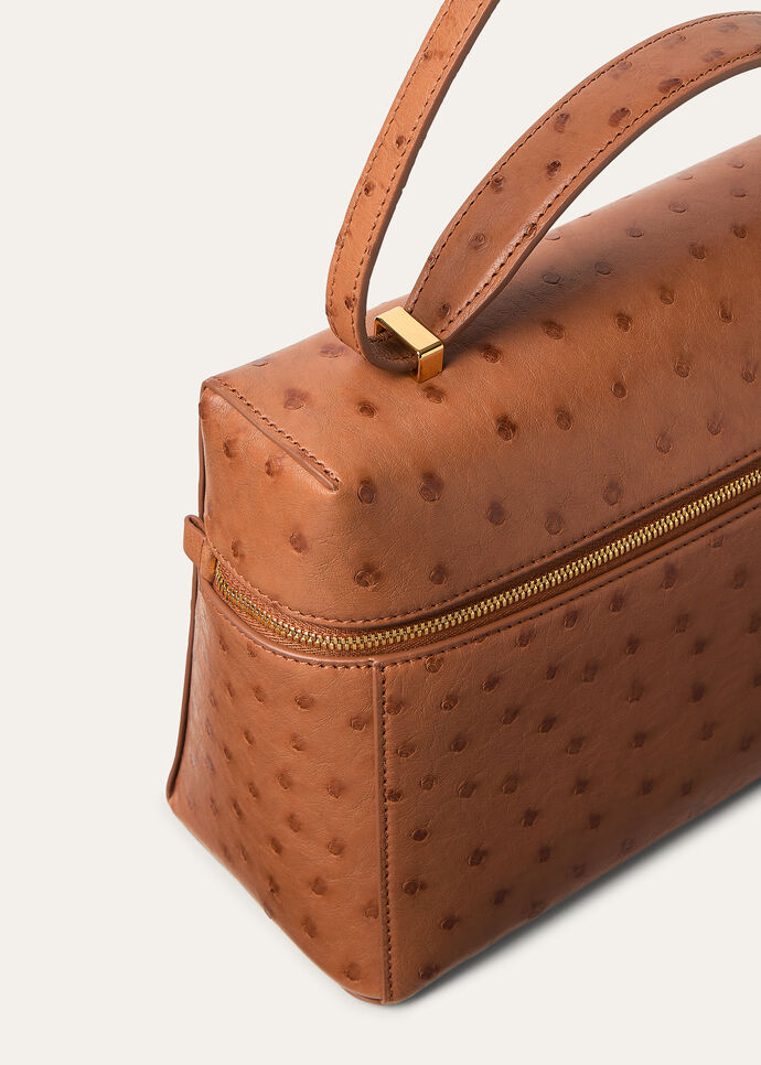 EXTRA BAG L27 OSTRICH SADDLE LEATHER              _FAO0975_E0DA_NR_5