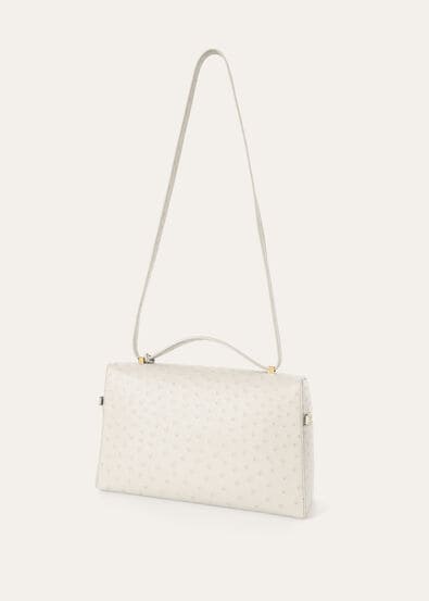 EXTRA BAG L27 OSTRICH SADDLE LEATHER              