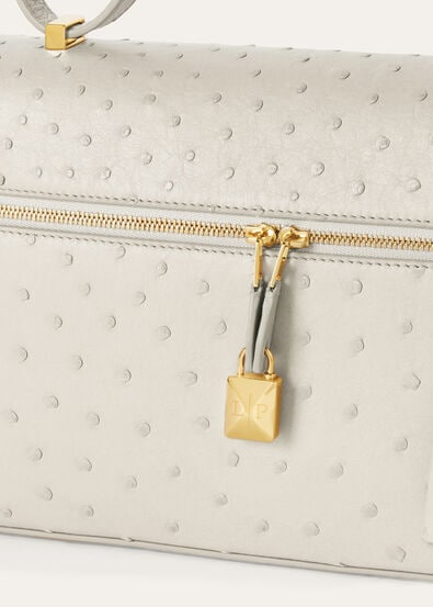 EXTRA BAG L27 OSTRICH SADDLE LEATHER              