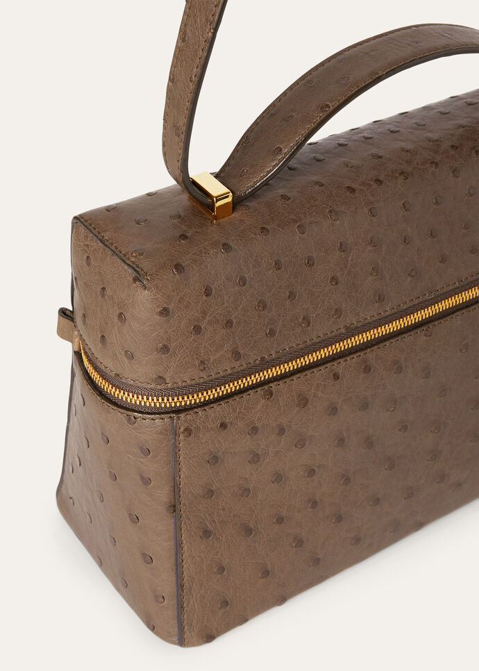 EXTRA BAG L27 OSTRICH SADDLE LEATHER              _FAO0975_50KZ_NR_5