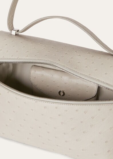 EXTRA BAG L27 OSTRICH SADDLE LEATHER              