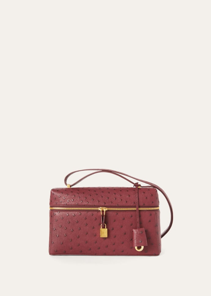 EXTRA BAG L27 OSTRICH SADDLE LEATHER              _FAO0975_Q09R_NR_2