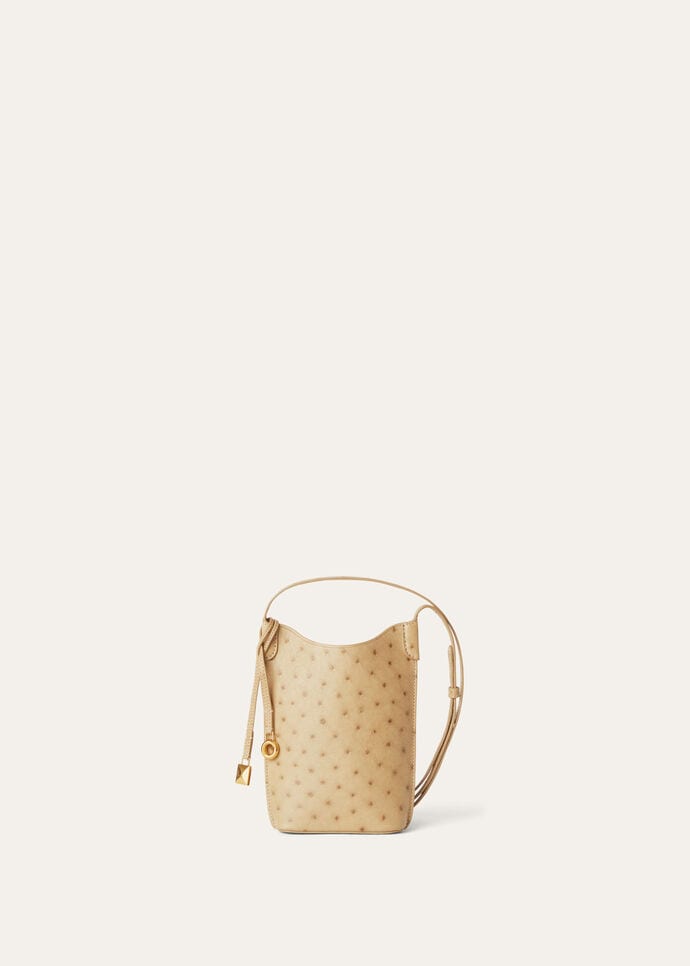 BALE PHONE CASE OSTRICH SADDLE FINISH             _FAO1013_D331_NR_2