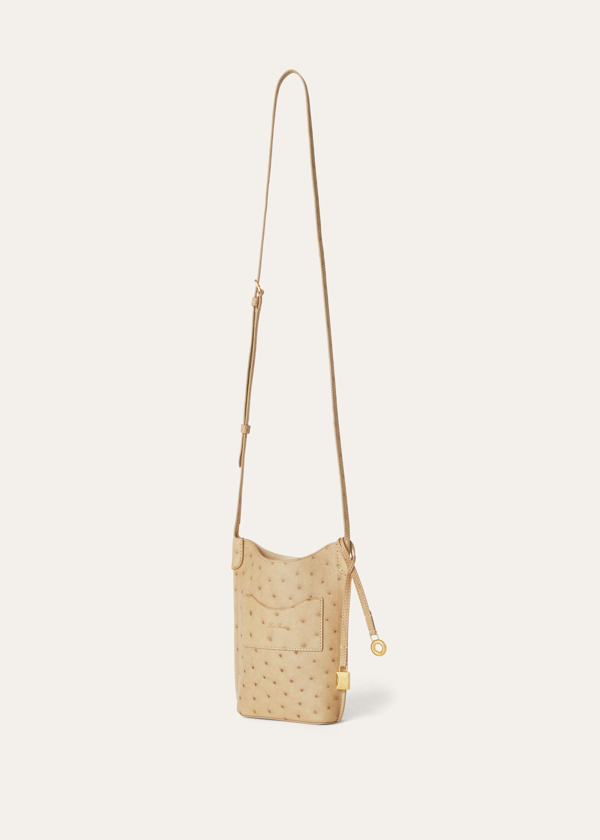 BALE PHONE CASE OSTRICH SADDLE FINISH